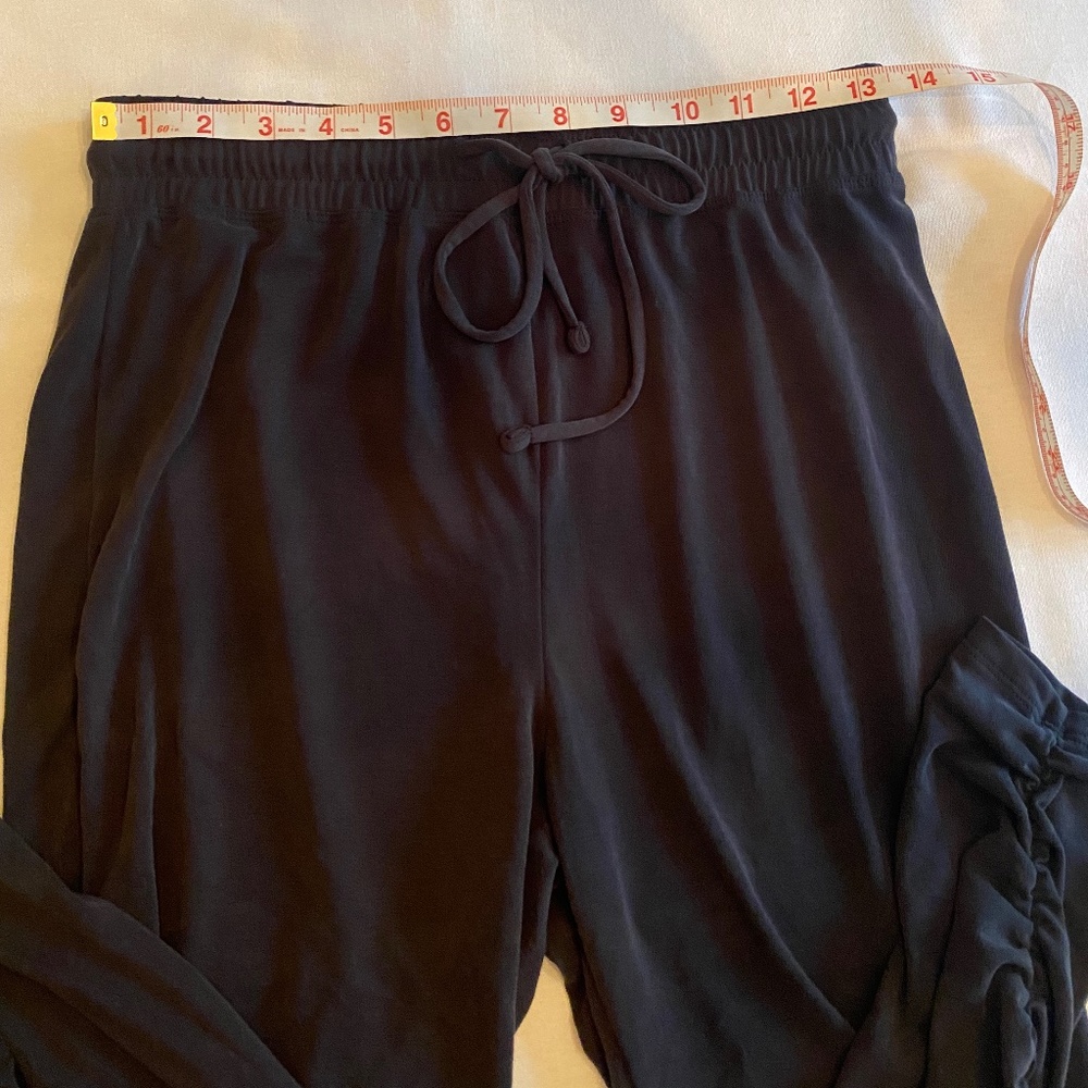 Express joggers crop ruched black XS - Picture 8 of 12